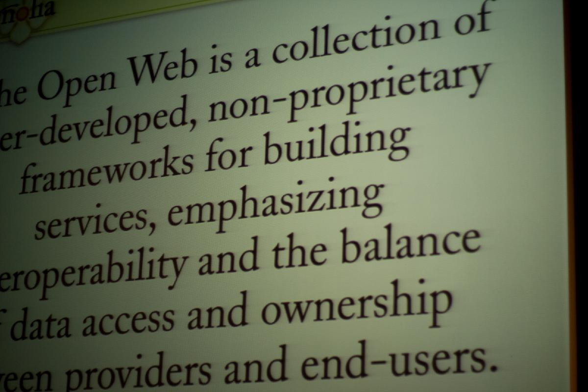 Open Web - Gnomedex 2008